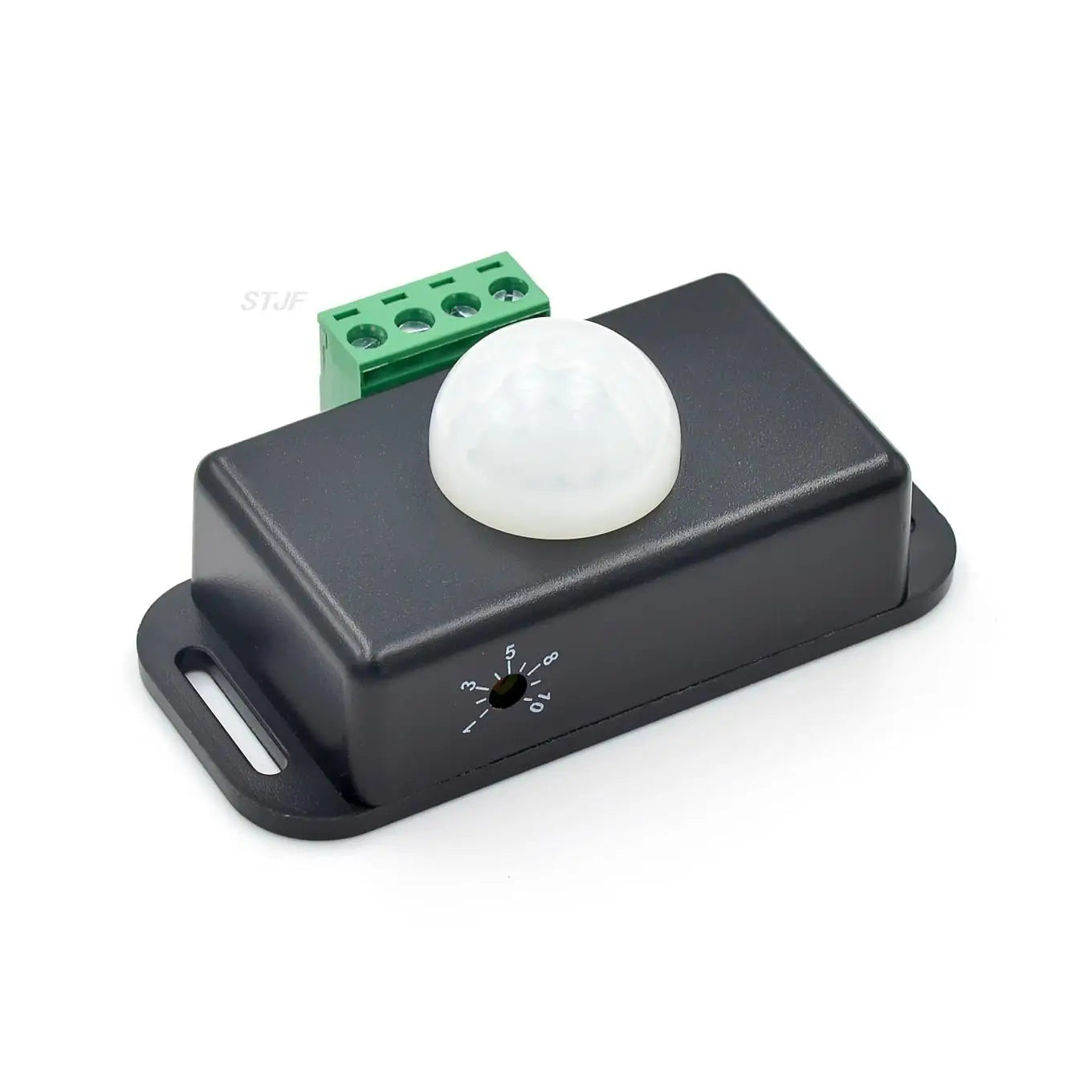 Custom LED body sensor switch 8A 12/24V Black delay time adjustable PIR 5050 light strip module