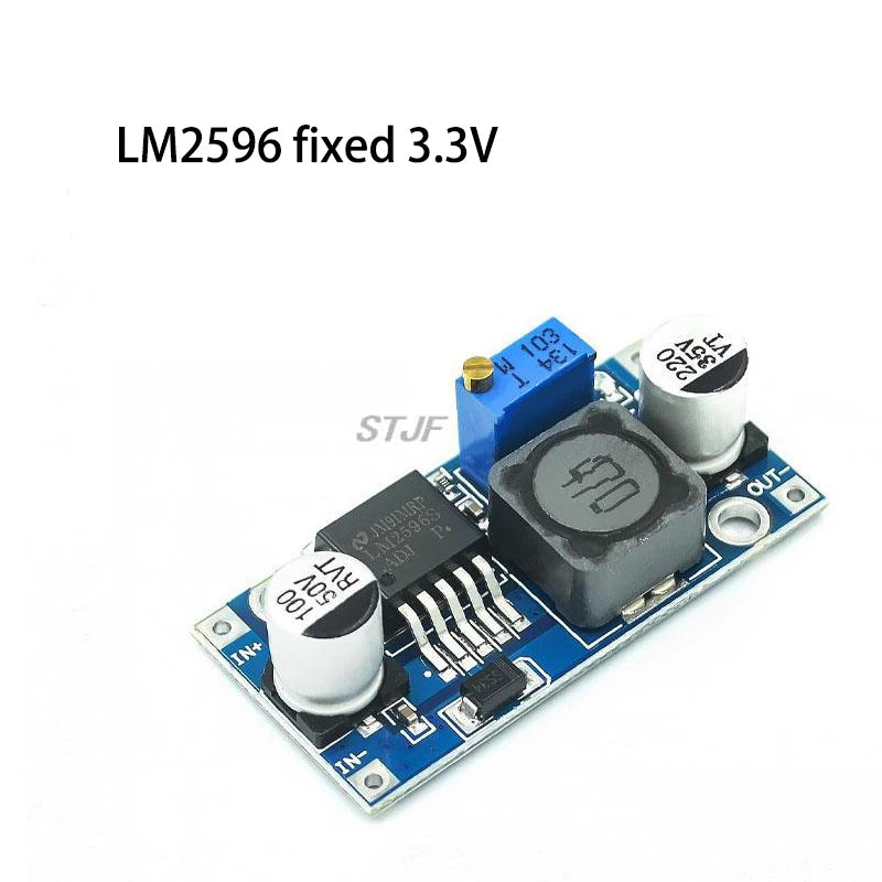 Custom LM2596 DC-DC Step-down Power Supply Module 3A Adjustable Step-down Module LM2596S Voltage Regulator 24V 12V 5V 3V