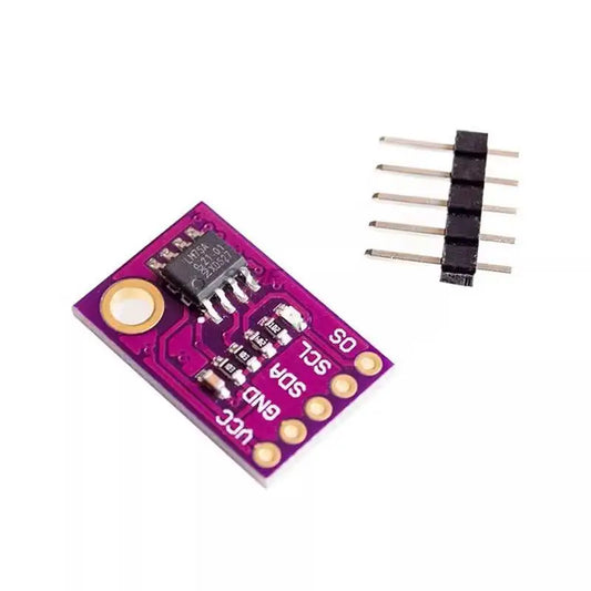 Custom LM75 75 temperature sensor high speed I2C interface high precision development board module