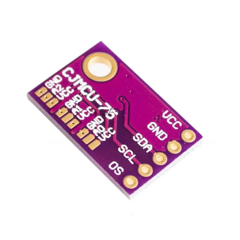 Custom LM75 75 temperature sensor high speed I2C interface high precision development board module