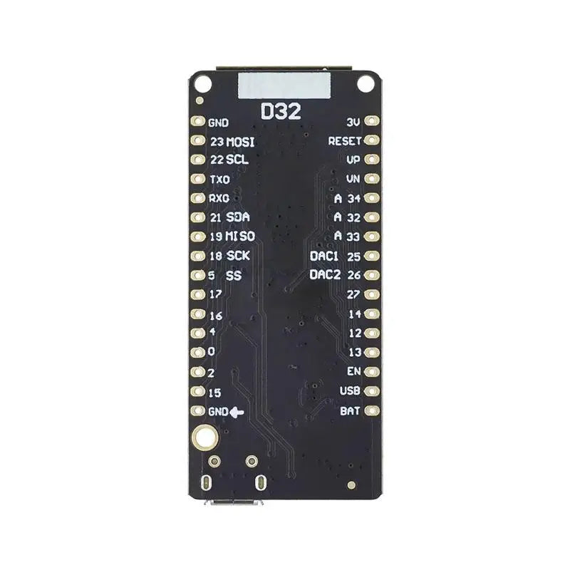 Custom LOLIN D32 V1.0.0 - wifi & bluetooth board based ESP-32 esp32 ESP-WROOM-32 4MB FLASH Arduino MicroPython Compatible