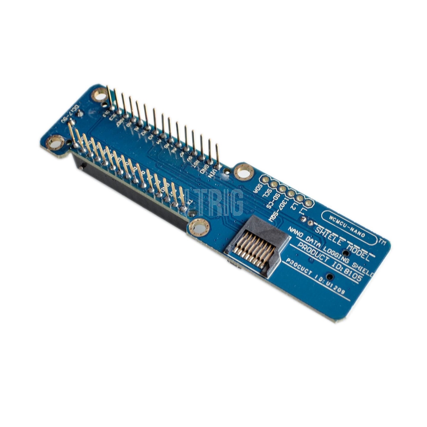 Custom 1PC SNano V3.0 3.0 Data Record Logging Shield Module For Arduino Nano Recorder 3.3V With SD Card Interface Module