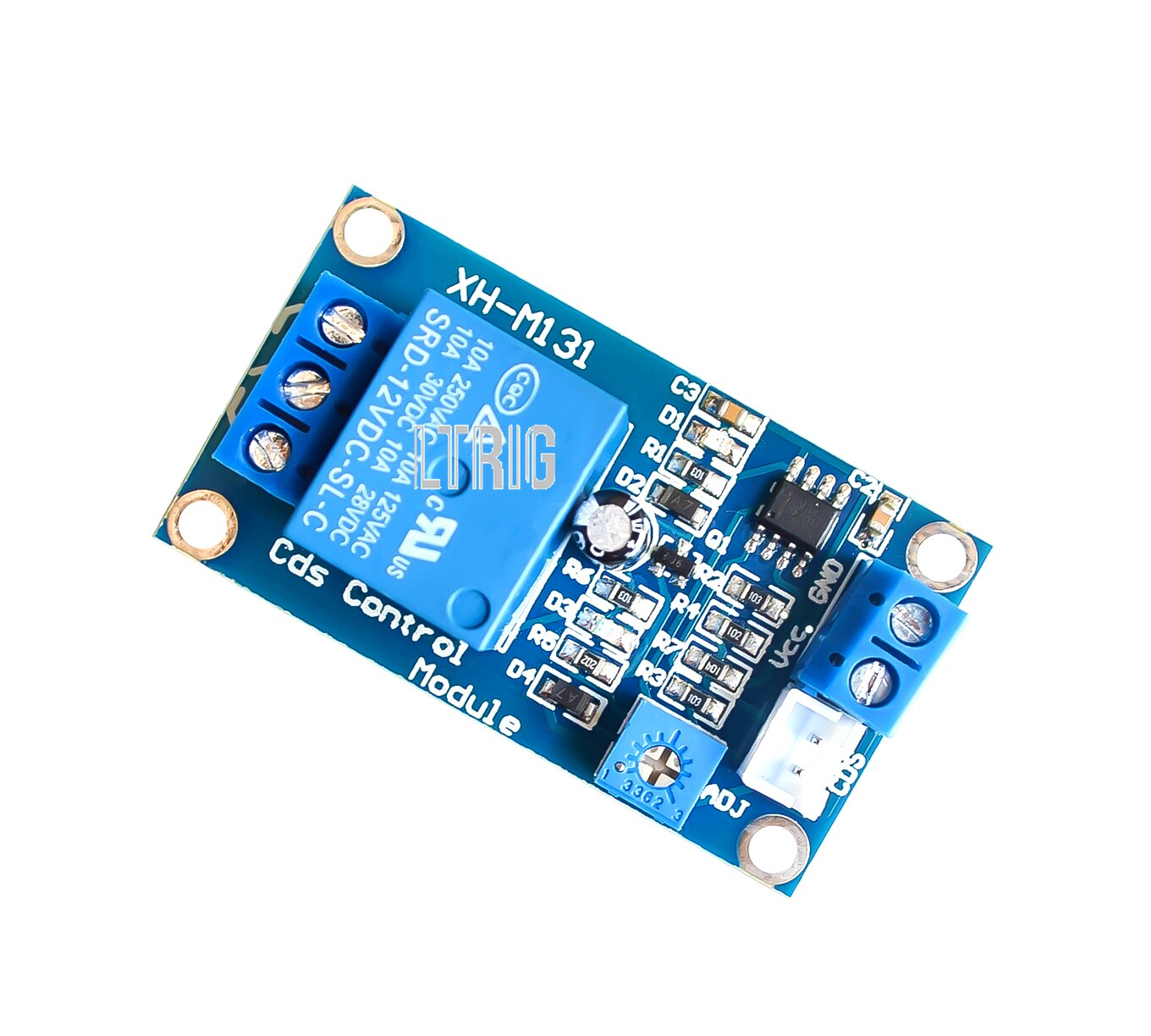 Custom 1PCS DC 12V Light Control Switch Photoresistor Relay Module Detection Sensor 10A  Automatic Control Module