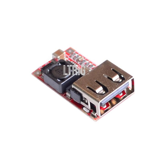 Custom 1PCS DC 6-24V 12V/24v to 5V USB Output charger step down Power Module Mini DC-DC Step Up Boost Module Power
