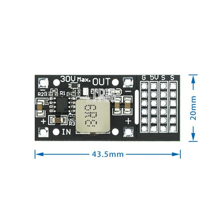 Custom 1PCS DC-DC MP2482 SY8205 5A DC step-down module 7V-24V to 5V steering gear drive power panel