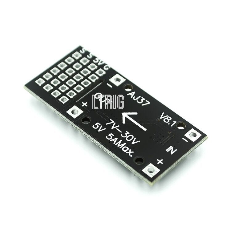 Custom 1PCS DC-DC MP2482 SY8205 5A DC step-down module 7V-24V to 5V steering gear drive power panel