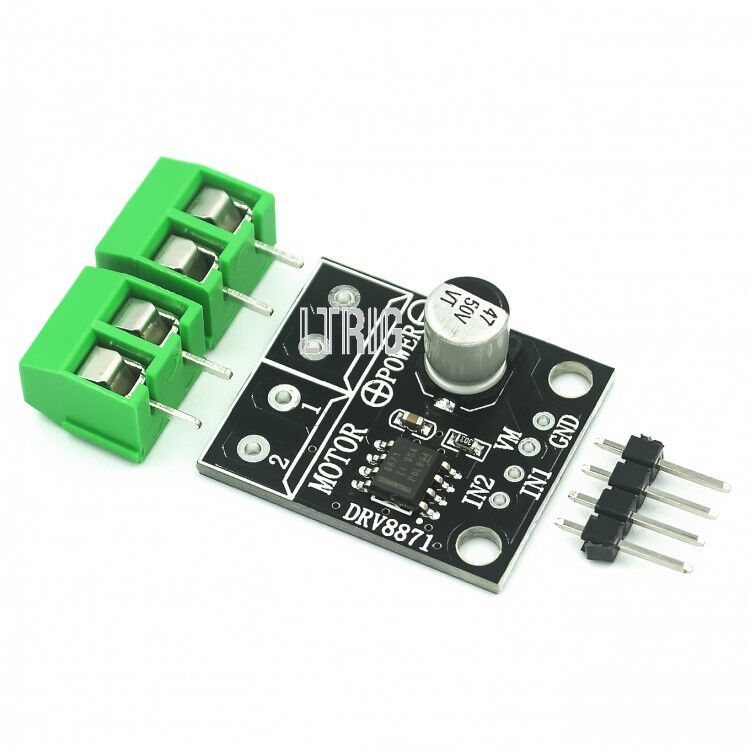 Custom 1PCS DRV8871H-Bridge Brushed DC Motor Driver Breakout Board For Arduino PWM Control 3.6A Max Internal Current Sense