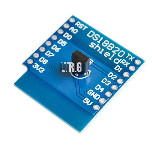 Custom 1PCS DS18B20 Temperature Sensor Shield Wemos D1 Mini D1 Mini Pro ESP NodeMCU