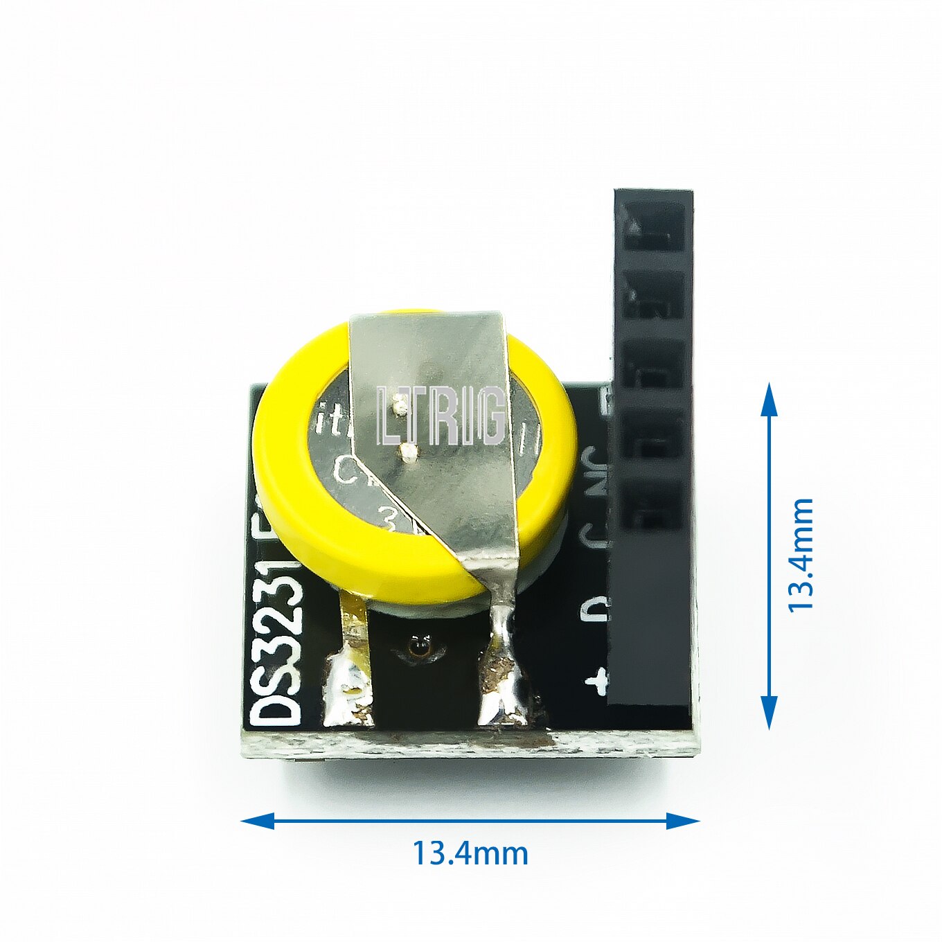 Custom 1PCS DS3231 Real Time Clock Module RTC 3.3V/5V with Battery for Raspberry Pi for arduino