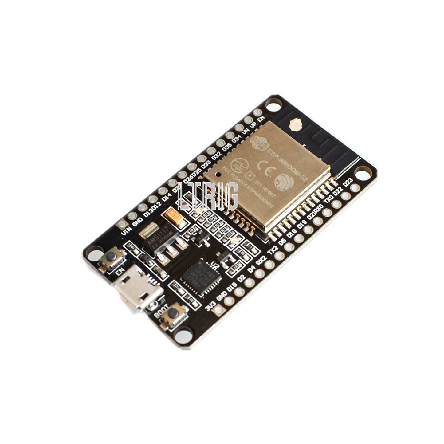 Custom 1PCS Development Board WiFi+Bluetooth Ultra-Low Power Consumption Dual Core ESP-32 ESP-32S ESP 32 Similar ESP8266