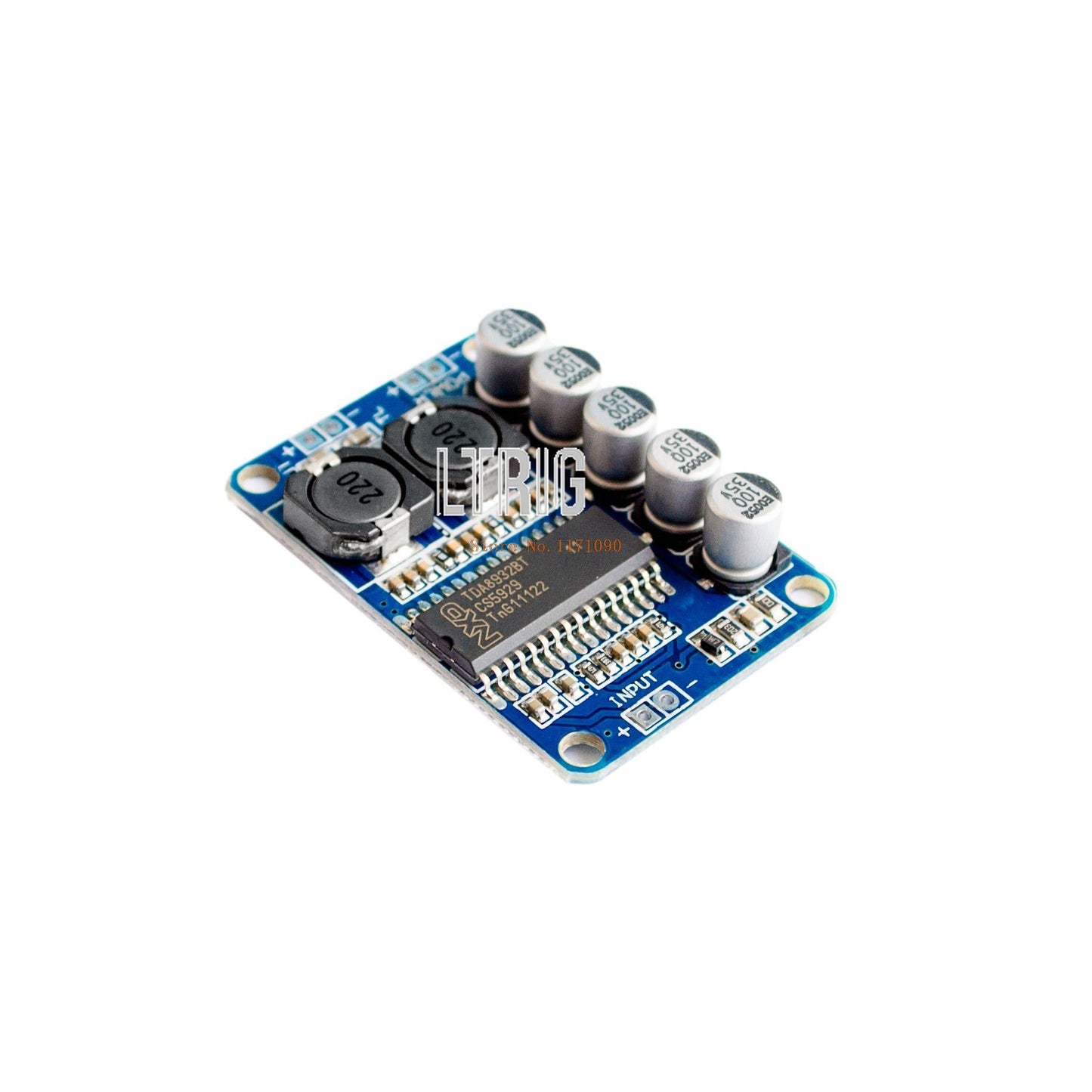 Custom 1PCS Digital power amplifier board module 35w mono amplifier module High-power TDA8932 low power consumption