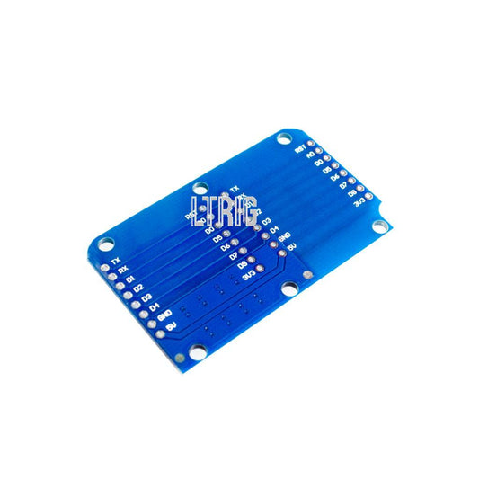 Custom 1PCS Double Socket Dual Base Shield for D1 Mini NodeMCU ESP8266
