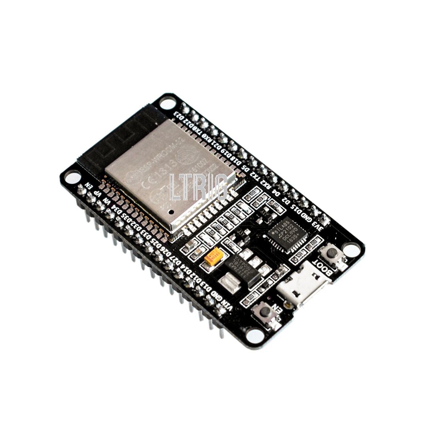 Custom 1PCS ESP-32S ESP-WROOM-32 ESP32 ESP-32 Bluetooth and WIFI Dual Core CPU with Low Power Consumption MCU modules