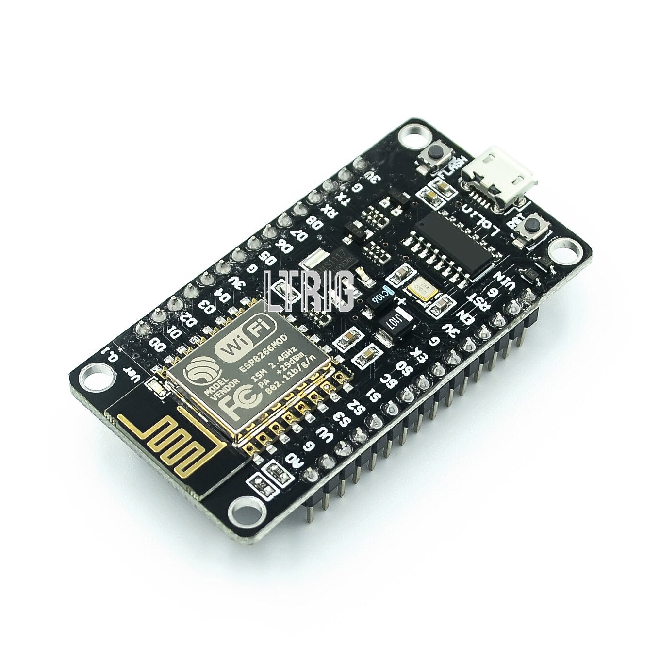 Custom 1PCS ESP8266 CH340G CH340 G NodeMcu V3 Lua Wireless WIFI Module Connector Development Board CP2102 Based