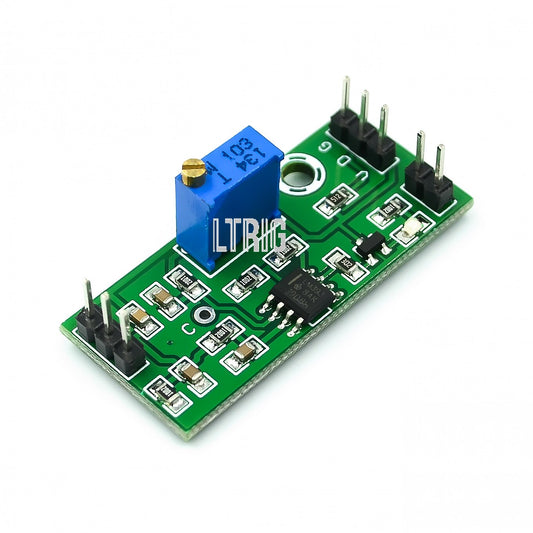 Custom 1PCS LM393 Voltage Comparator Module Signal Waveform Adjustable High Low Level/Load Drive Dual Channel 4.5-28V
