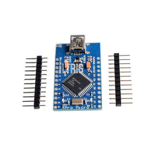 Custom 1PCS Mini USB ATmega32U4 Pro Micro 5V 16MHz Board Module For Arduino/Leonardo ATMega 32U4