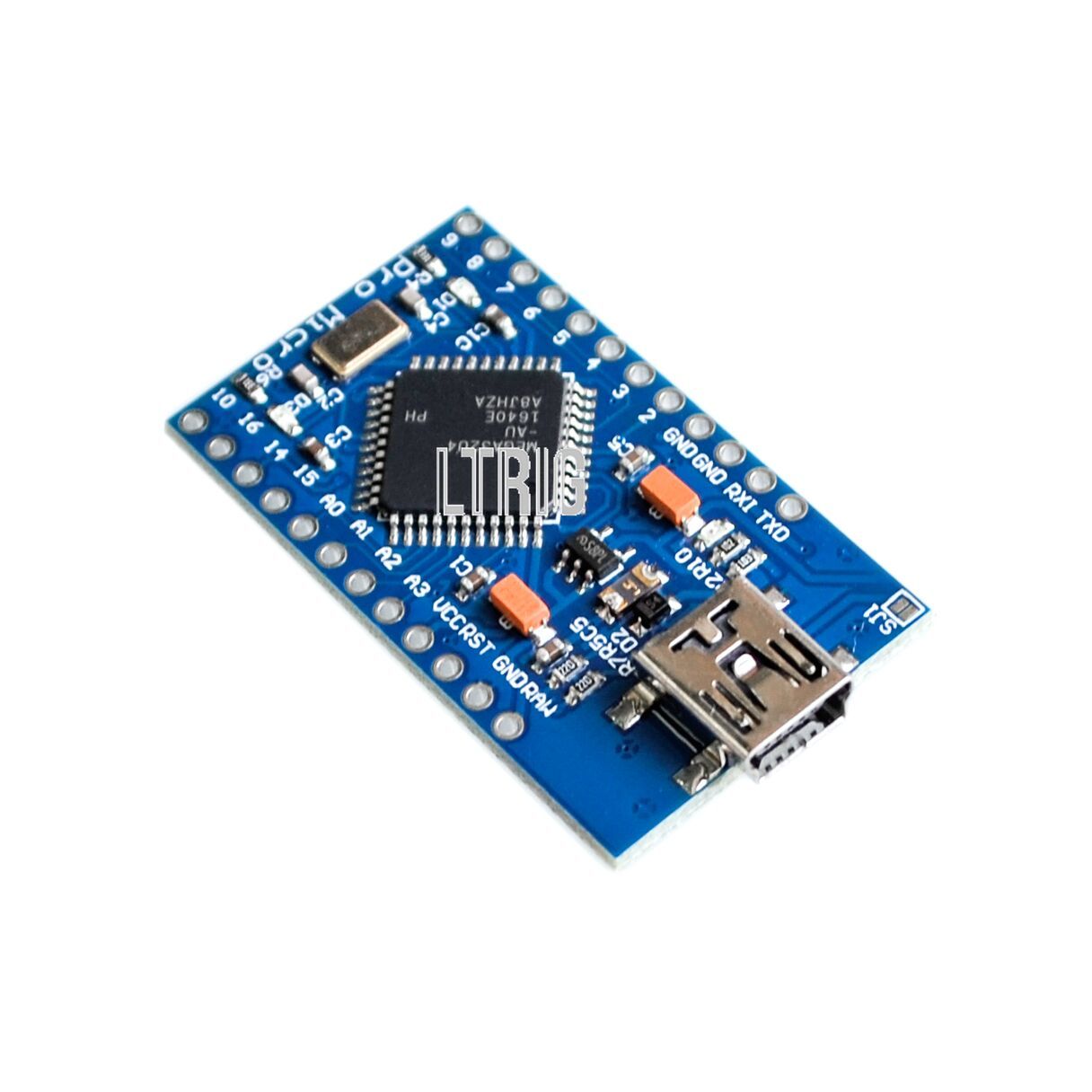 Custom 1PCS Mini USB ATmega32U4 Pro Micro 5V 16MHz Board Module For Arduino/Leonardo ATMega 32U4