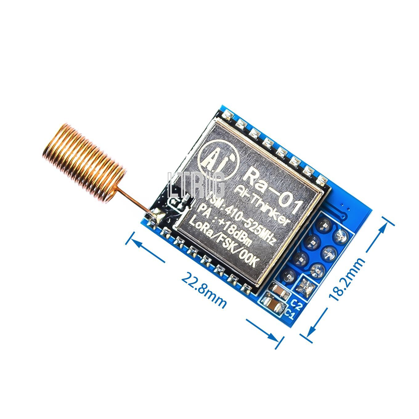 Custom 1PCS Module SX1278 Ai-Thinker 433M Wireless Spread Spectrum Transmission Ra-01 DIY Kit for Smart Meter Reading