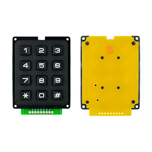 Custom 1PCS Switch Keyboard Keypad Array Module ABS 4x4 3x4 12 16 Key Button Membrane Switch DIY Kit for Arduino