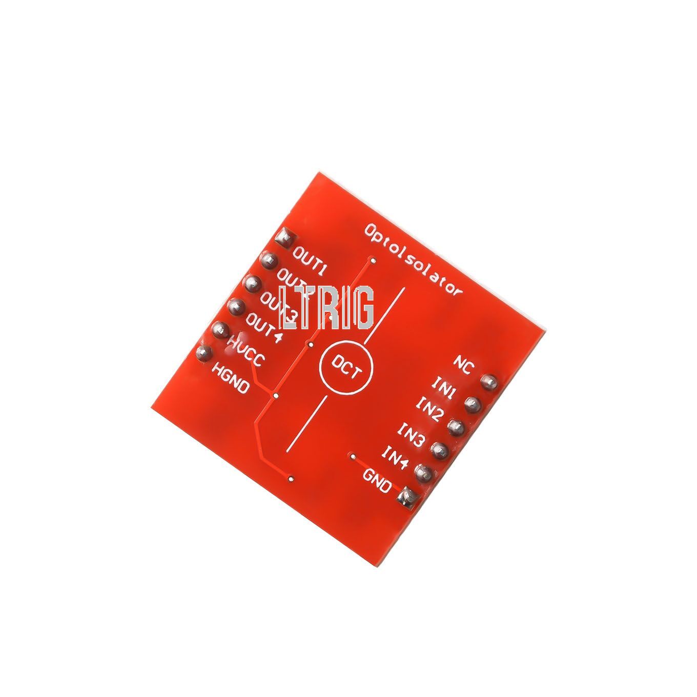 Custom 1PCS TLP281 4 CH 4-Channel Opto-isolator IC Module For Arduino Expansion Board High And Low Level Optocoupler