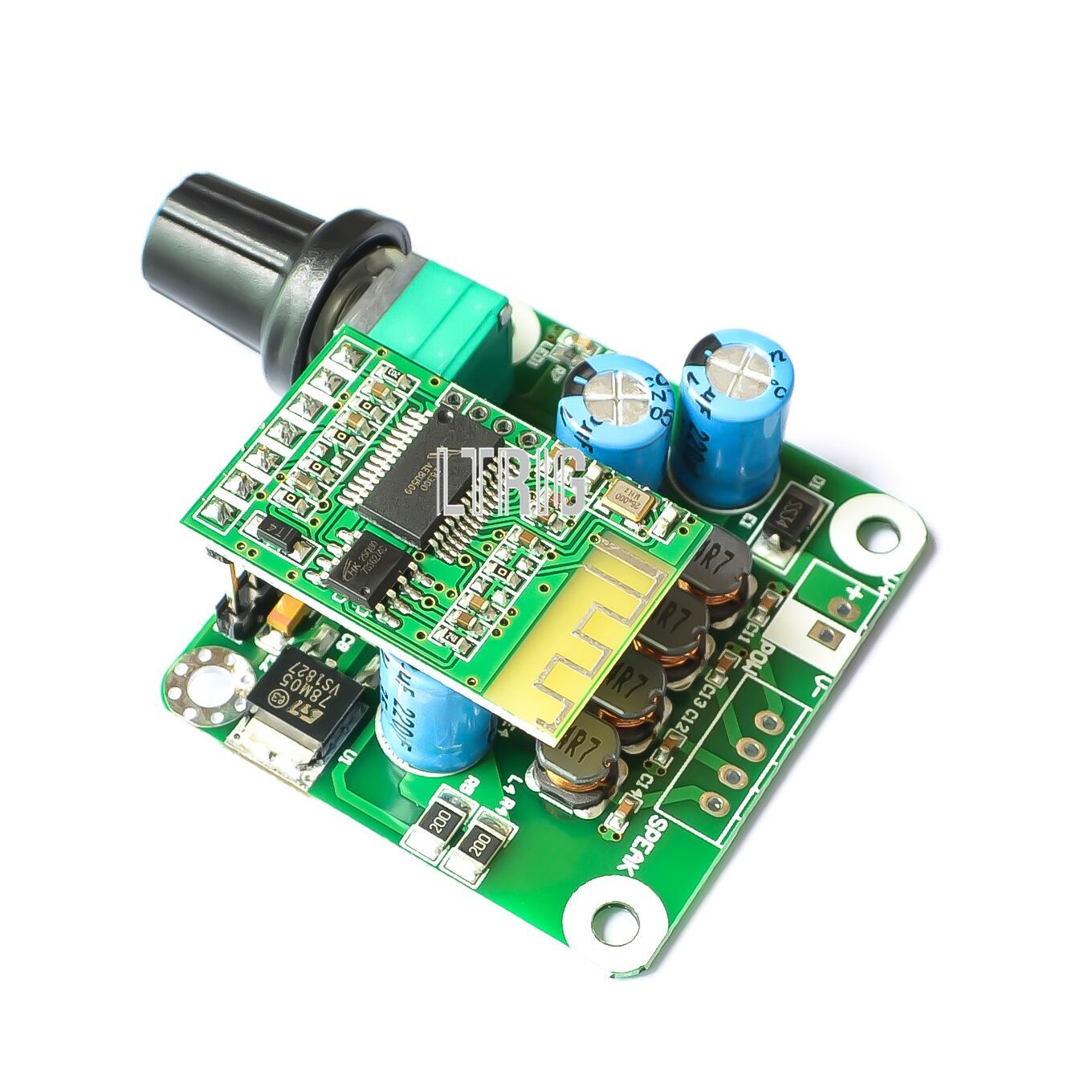 Custom 1PCS TPA3110 15w+15W Digital Stereo Audio Power Amplifier Board Module 12V-24V car for USB Speaker,Portable Speaker