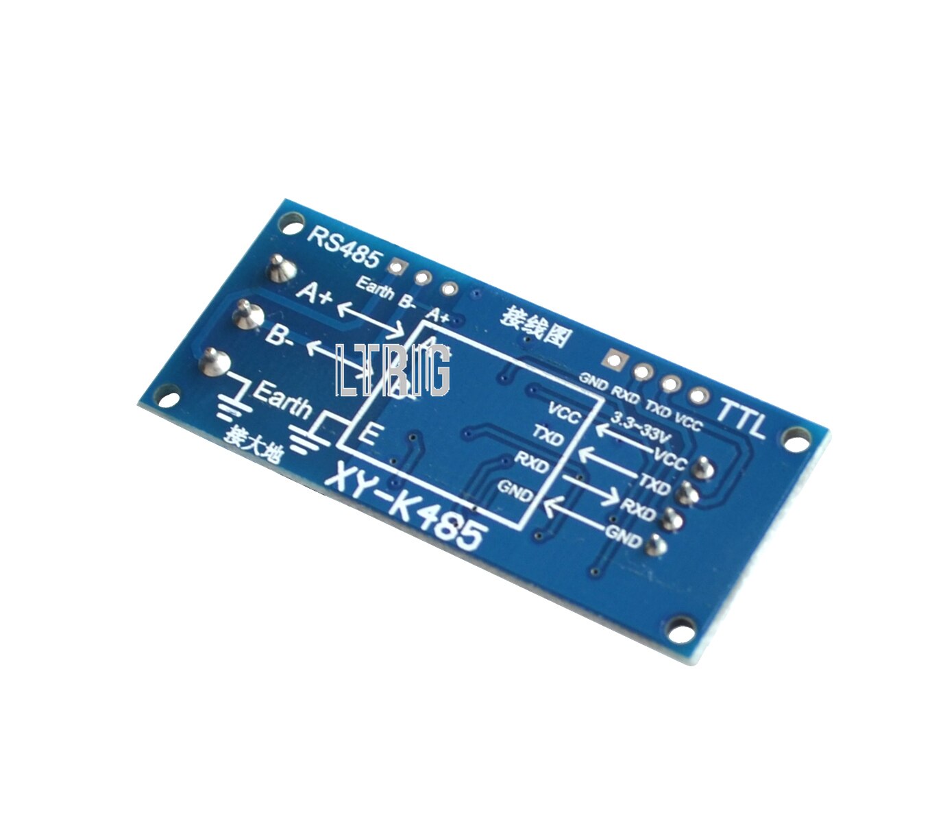 Custom 1PCS TTL to RS485 Converter 3.3V/5.0V Hardware Automatic Control Converter Module For Arduino for Arduino AVR