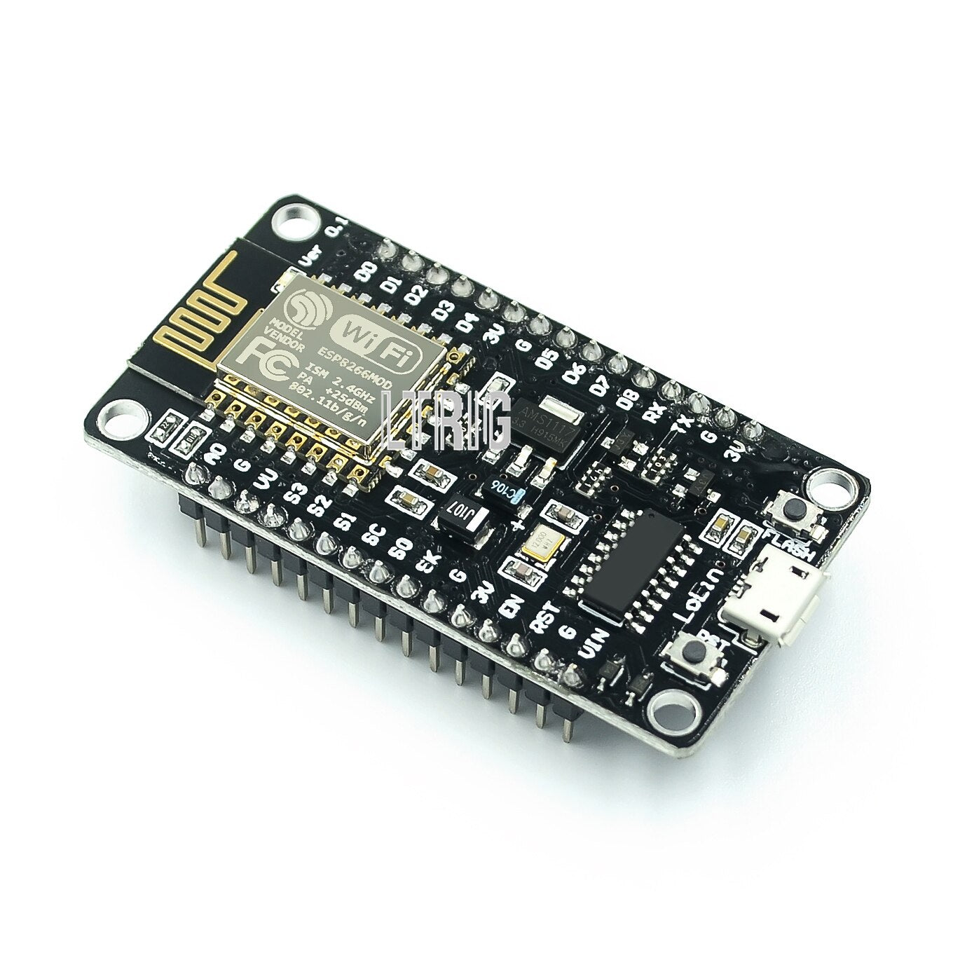 Custom 1PCS esp8266 Wireless module WIFI Internet of Things development board with pcb Antenna and usb port for Arduino