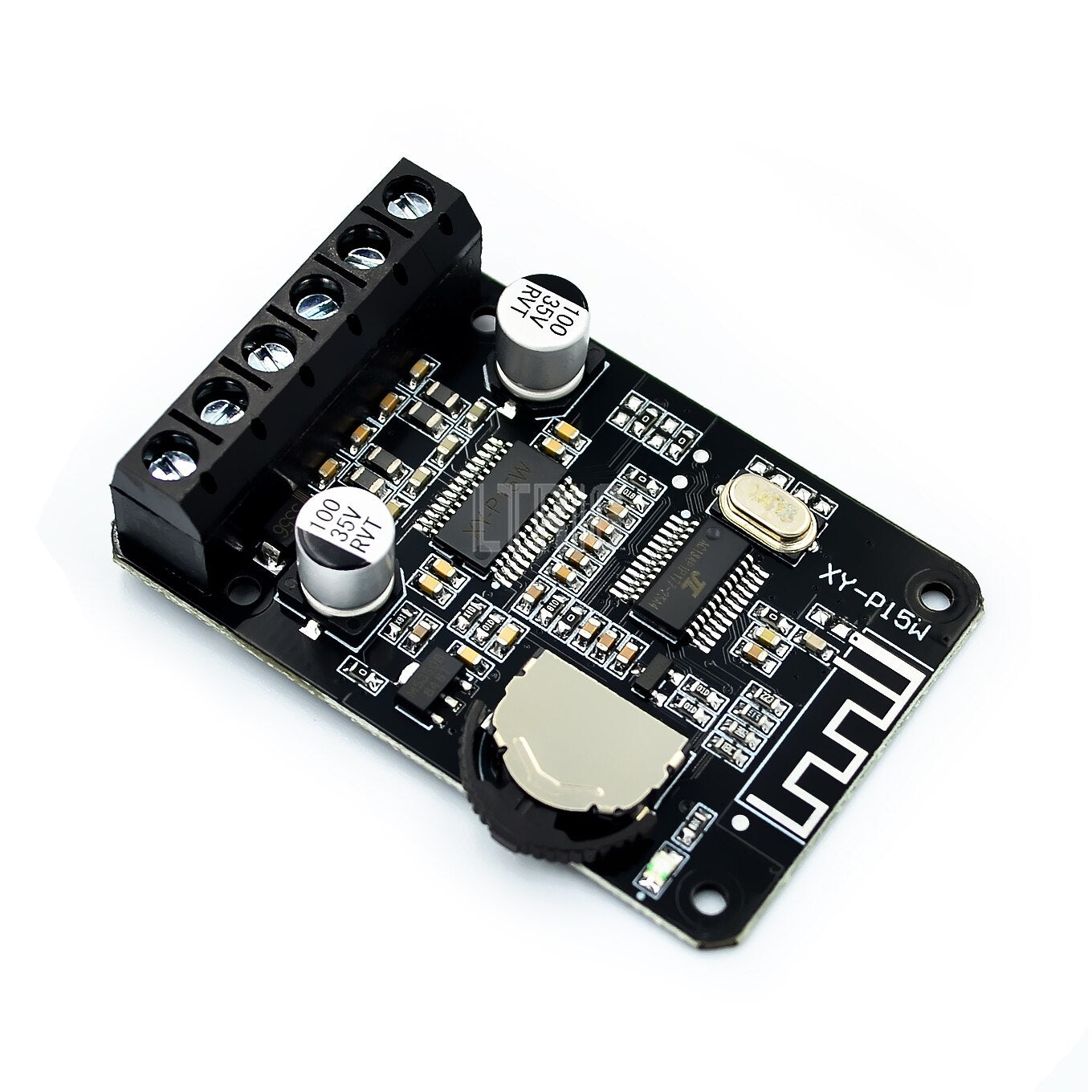 Custom 1PCS10W/15W/20W/30W/40W Stereo Bluetooth Power Amplifier Board 12V/24V Module XY-P15W XY-P40W