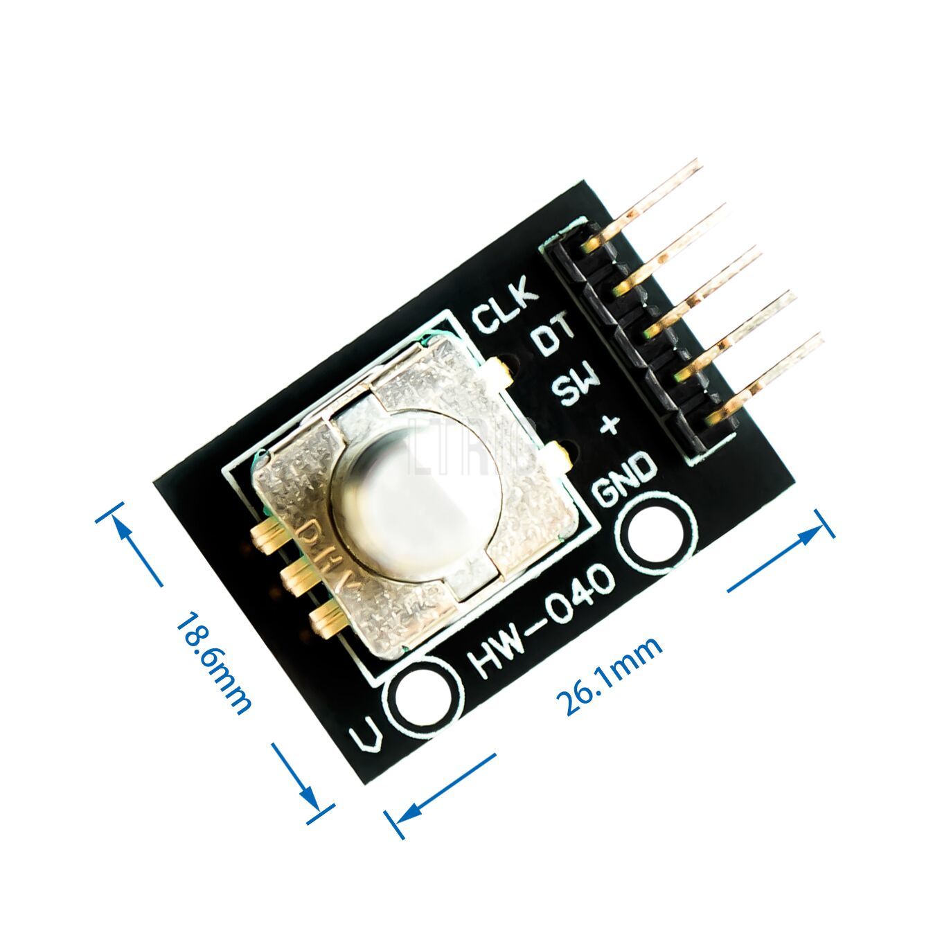 Custom 1PCS360 Degrees Rotary Encoder Module For Arduino Brick Sensor Switch Development Board KY-040 With Pins