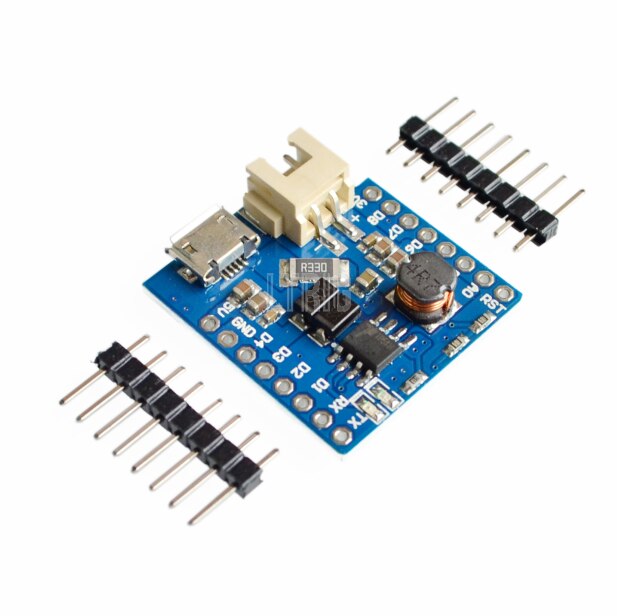 Custom 1PCSBattery Shield For WEMOS D1 mini single lithium battery charging & boost