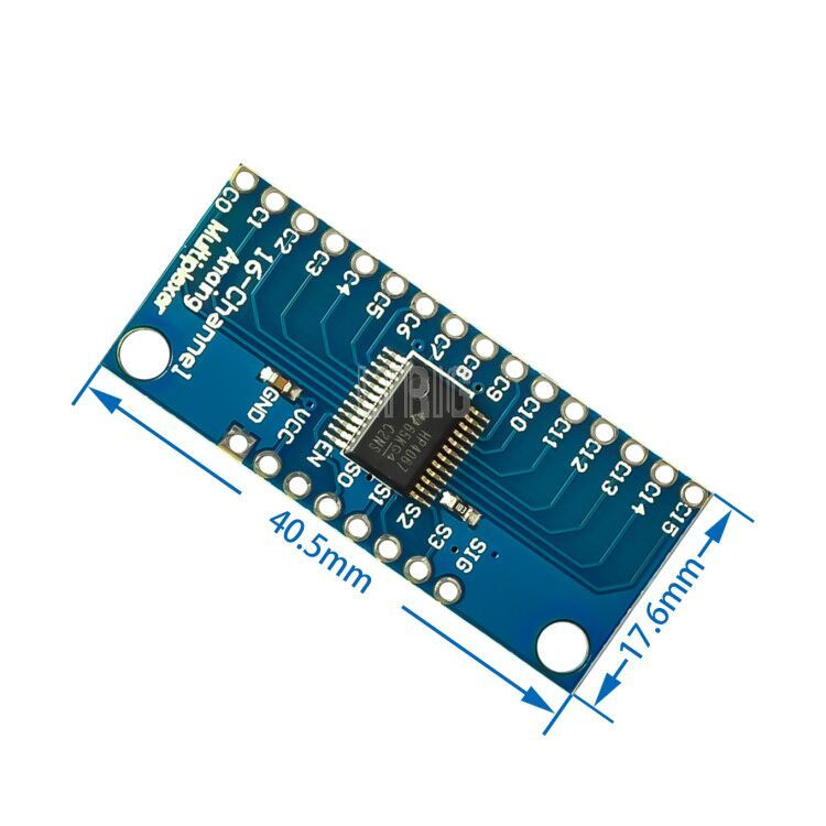 Custom 1PCSCD74HC4067 16-Channel Analog Digital Multiplexer Breakout B ...