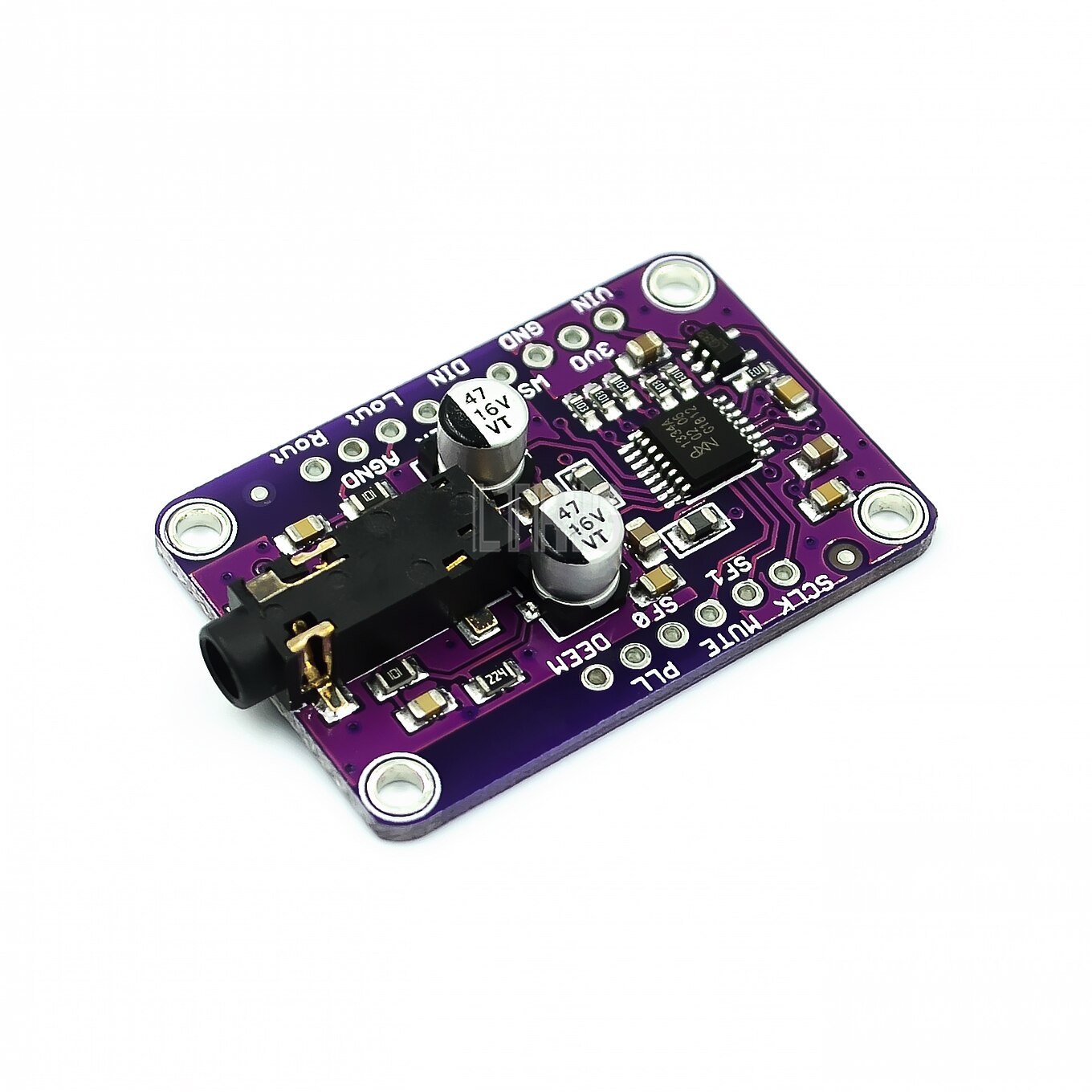 Custom 1PCSCJMCU-1334 DAC Module CJMCU-1334 UDA1334A I2S DAC Audio Stereo Decoder Module Board For Arduino 3.3V - 5V