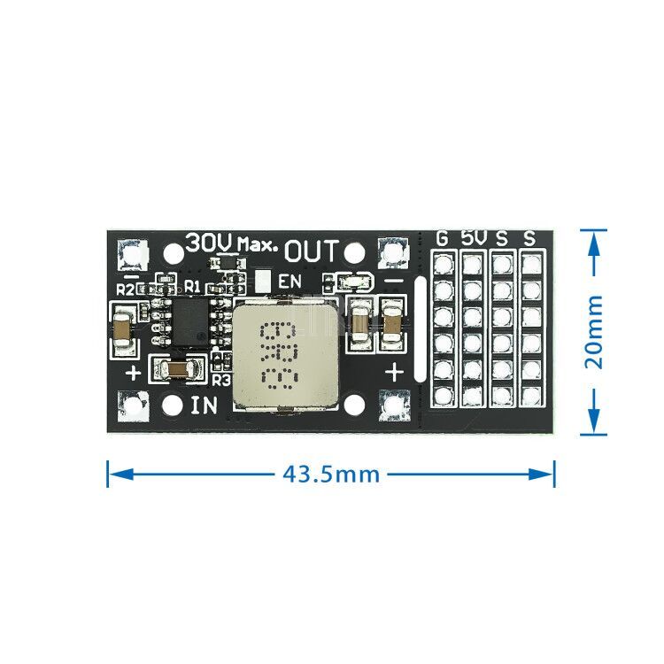 Custom 1PCSDC-DC MP2482 SY8205 5A DC step-down module 7V-24V to 5V steering gear drive power panel