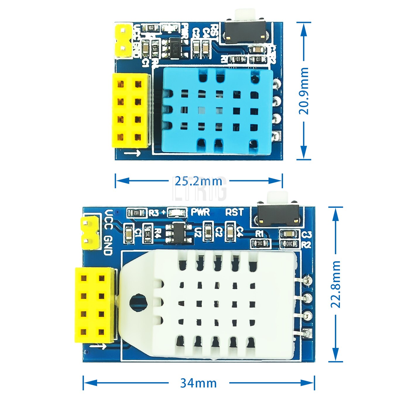 Custom 1PCSDHT22 Sensor AM2302 DHT11 AM2320 Digital Temperature Humidity Sensor Wireles Wifi Module