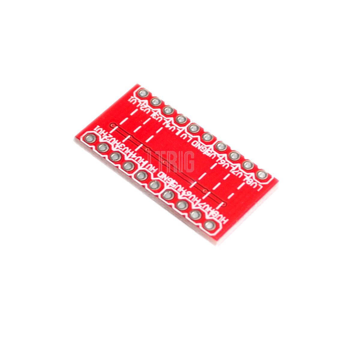 Custom 1PCSI2C IIC 8 Channel Logic Level Converter Module Bi-Directional Module   Step Up 3.3V To 5V