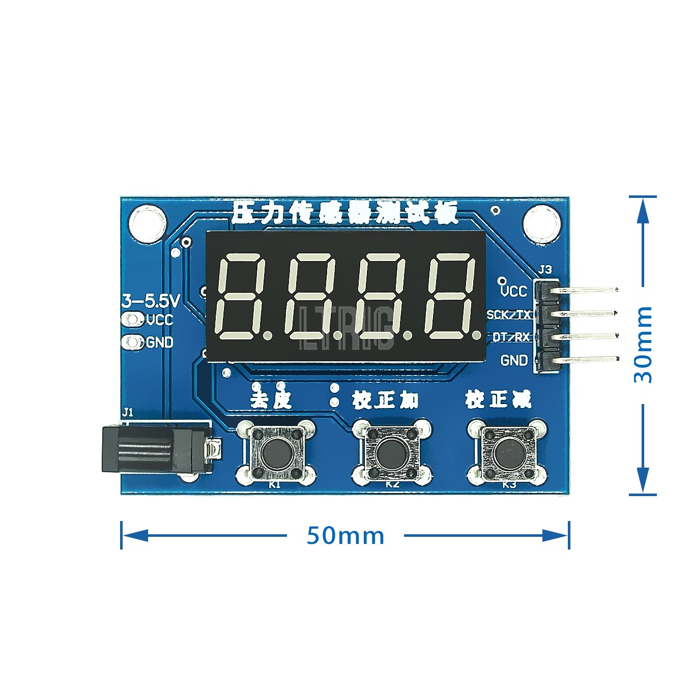 Custom 1PCSLoad Cell HX711 AD Module Weight Sensor Digital Display Electronic Scale Weighing Pressure Sensors module