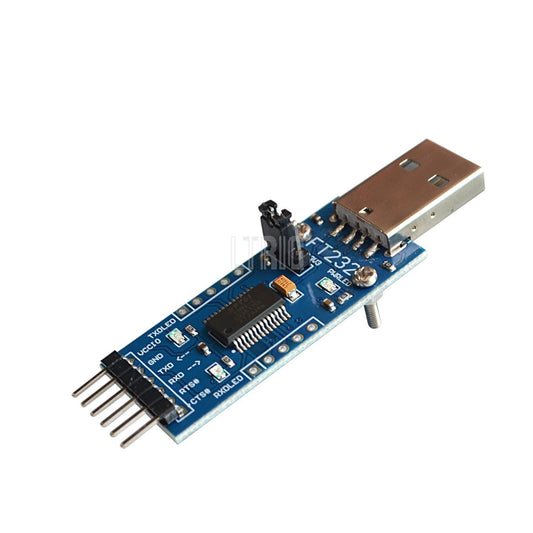 Custom 1PCSNew Arrival Details about FT232 USB UART Board (Type A) FT232R FT232RL to RS232 TTL Serial Module Kit