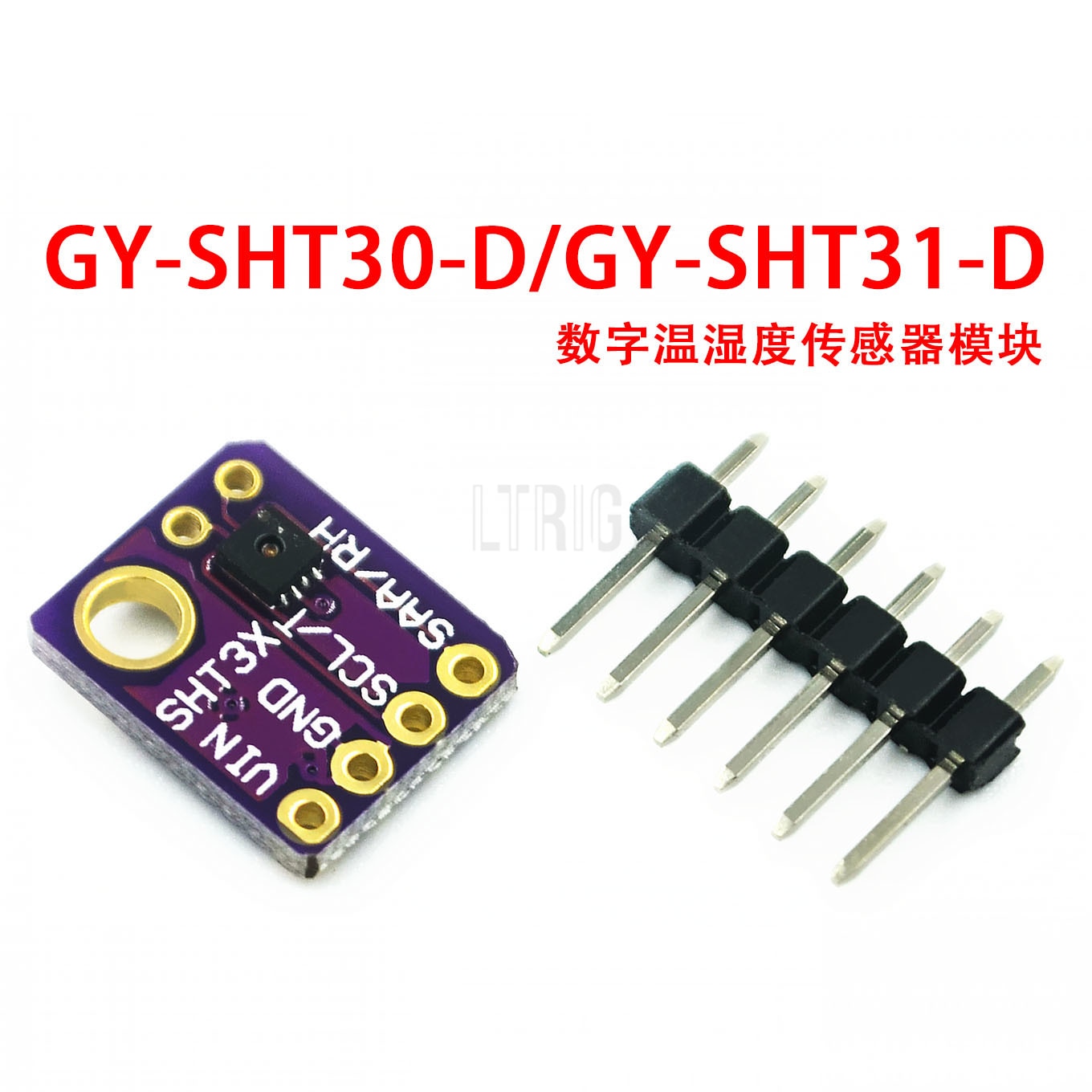 Custom 1PCSOriginal I2C Interface SHT31 SHT30-D Digital Output Temperature Humidity Sensor Accuracy  For Arduino