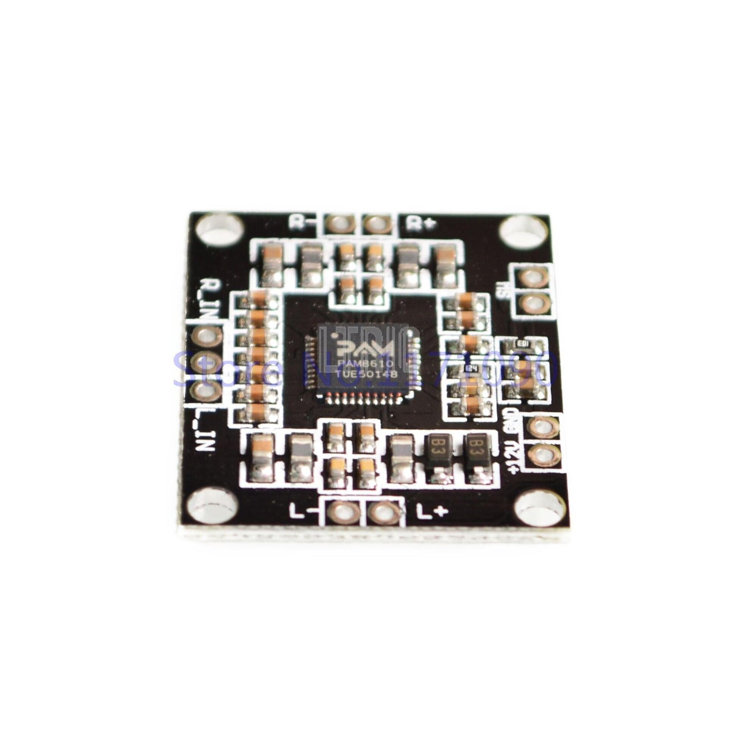 Custom 1PCSPAM8610 digital power amplifier board 2 x15w dual channel stereo mini class D power amplifier board