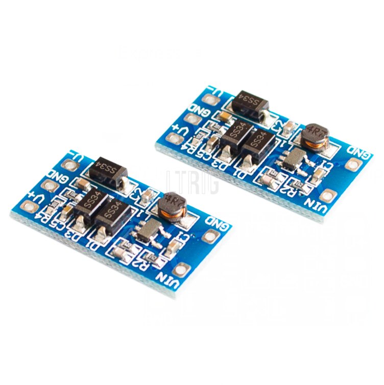 Custom 1PCSPower module 2.8V to 5.5V input plus or minus 12V output 5V turn +-12V DC-DC converter board