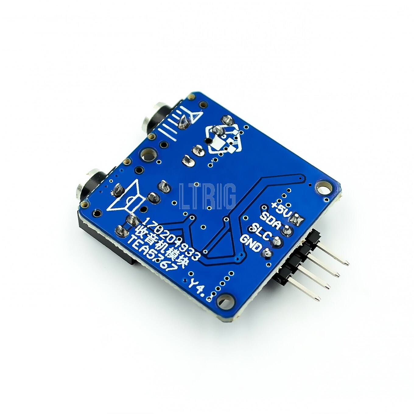 Custom 1PCSTEA5767 FM Stereo Radio Module 76-108MHZ With Cable Antenna