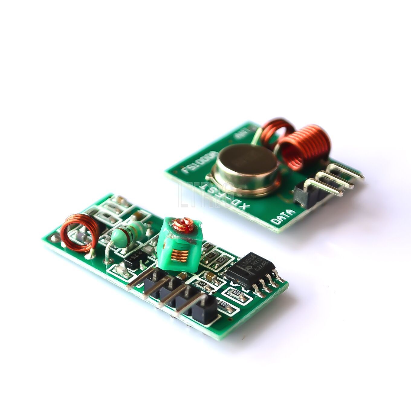 Custom 1PCSair RF wireless receiver module & transmitter module board Ordinary super- regeneration 315/433MHZ DC5V