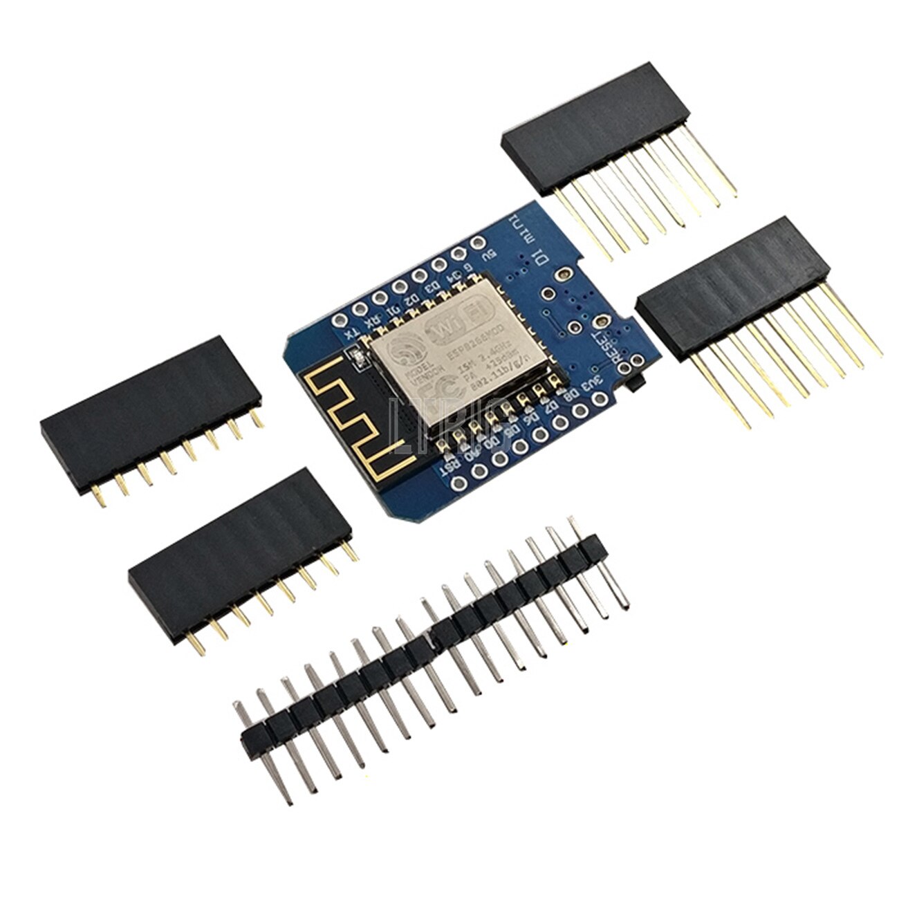 Custom 1Pcs ESP8266 ESP-12 For WeMos D1 Mini Module Mini WiFi Micro USB Development Board 3.3V Based