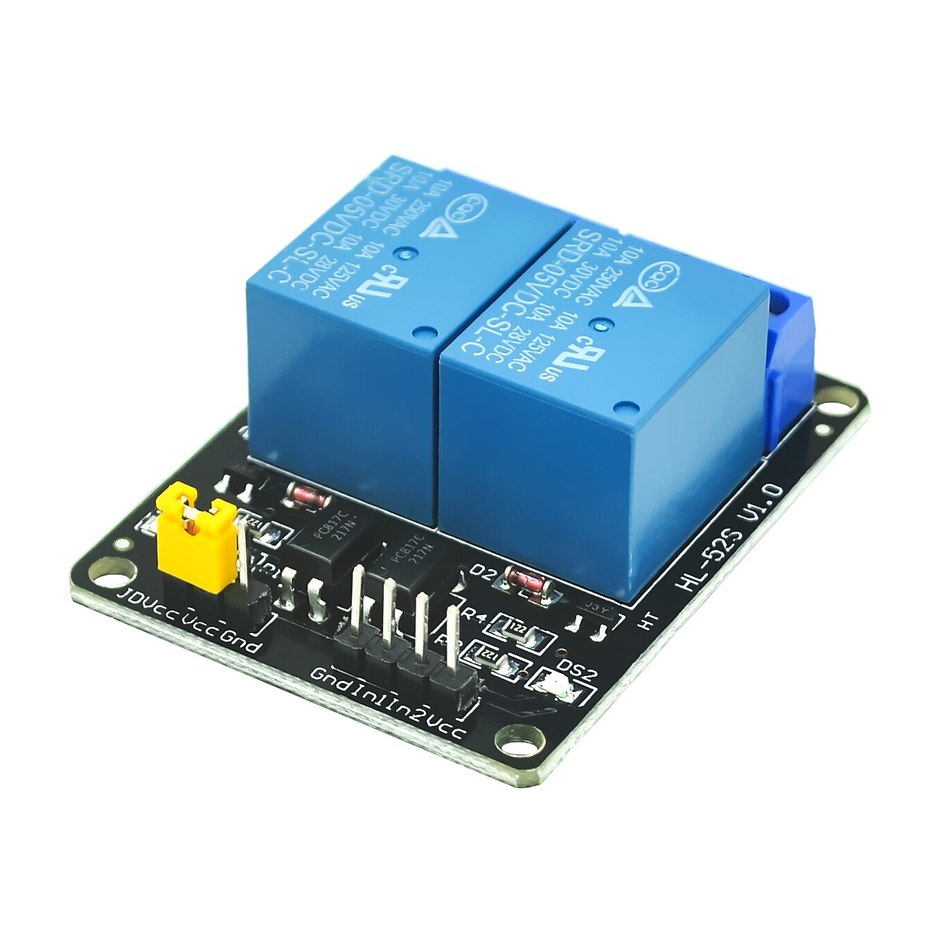 custom 1Pcs 1 2 4 8 Channel DC 5V Relay Module with Optocoupler Low Level Trigger Expansion Board for arduino Raspberry Pi