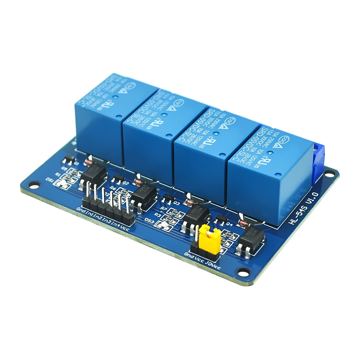 custom 1Pcs 1 2 4 8 Channel DC 5V Relay Module with Optocoupler Low Level Trigger Expansion Board for arduino Raspberry Pi