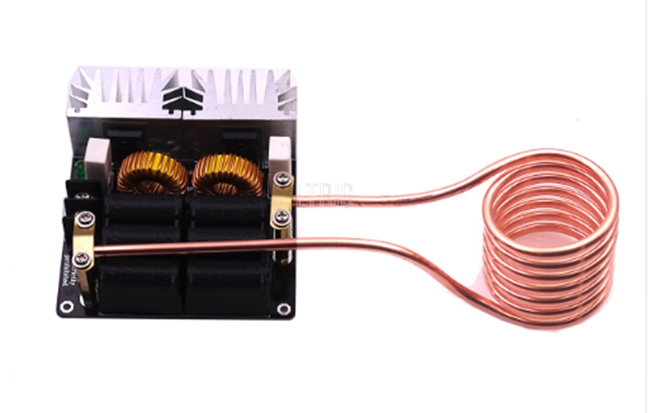 custom 1Pcs 12-48v 1000W 20A ZVS Low voltage induction heating board Power supply module Flyback Driver Heater Tesla coil