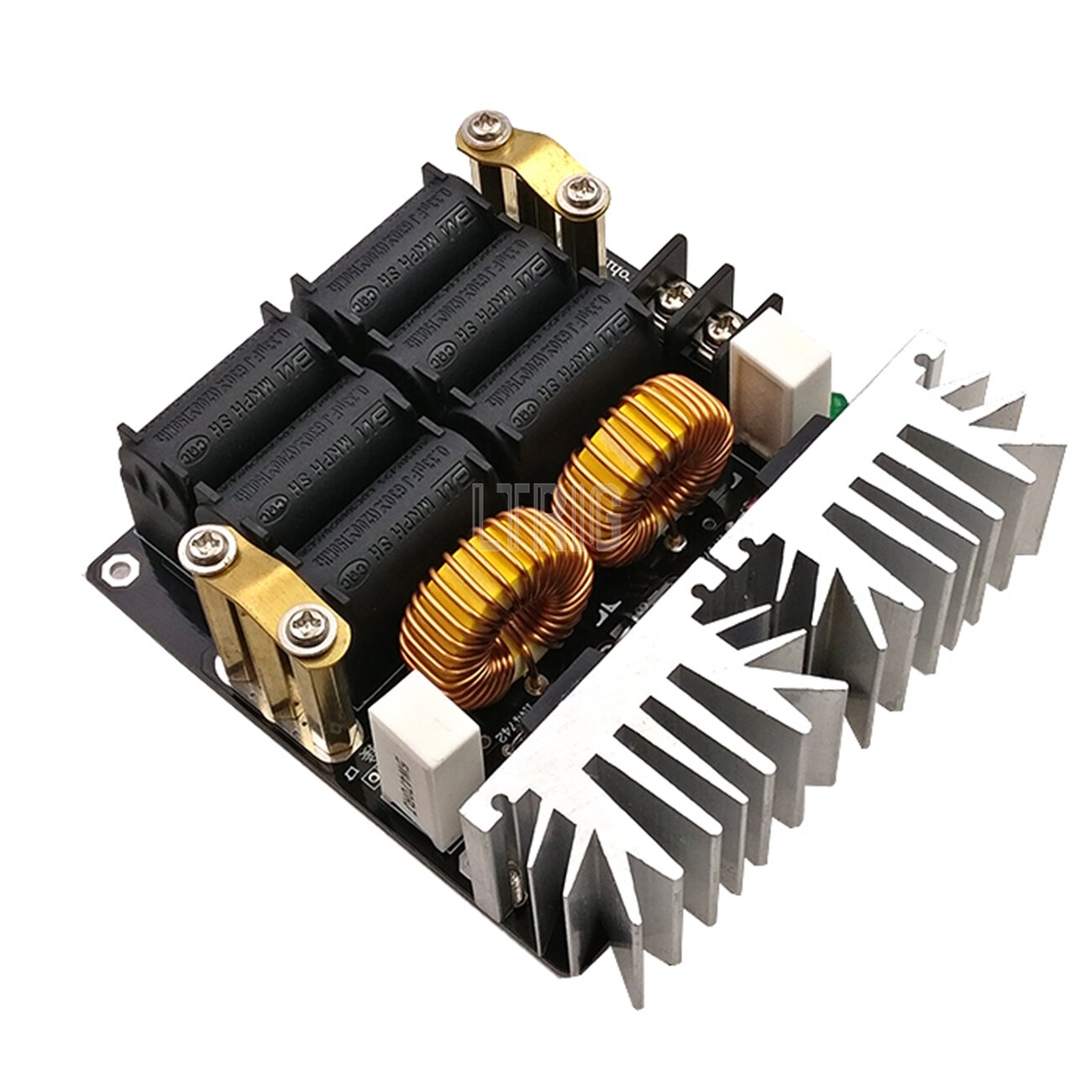 custom 1Pcs 12-48v 1000W 20A ZVS Low voltage induction heating board Power supply module Flyback Driver Heater Tesla coil