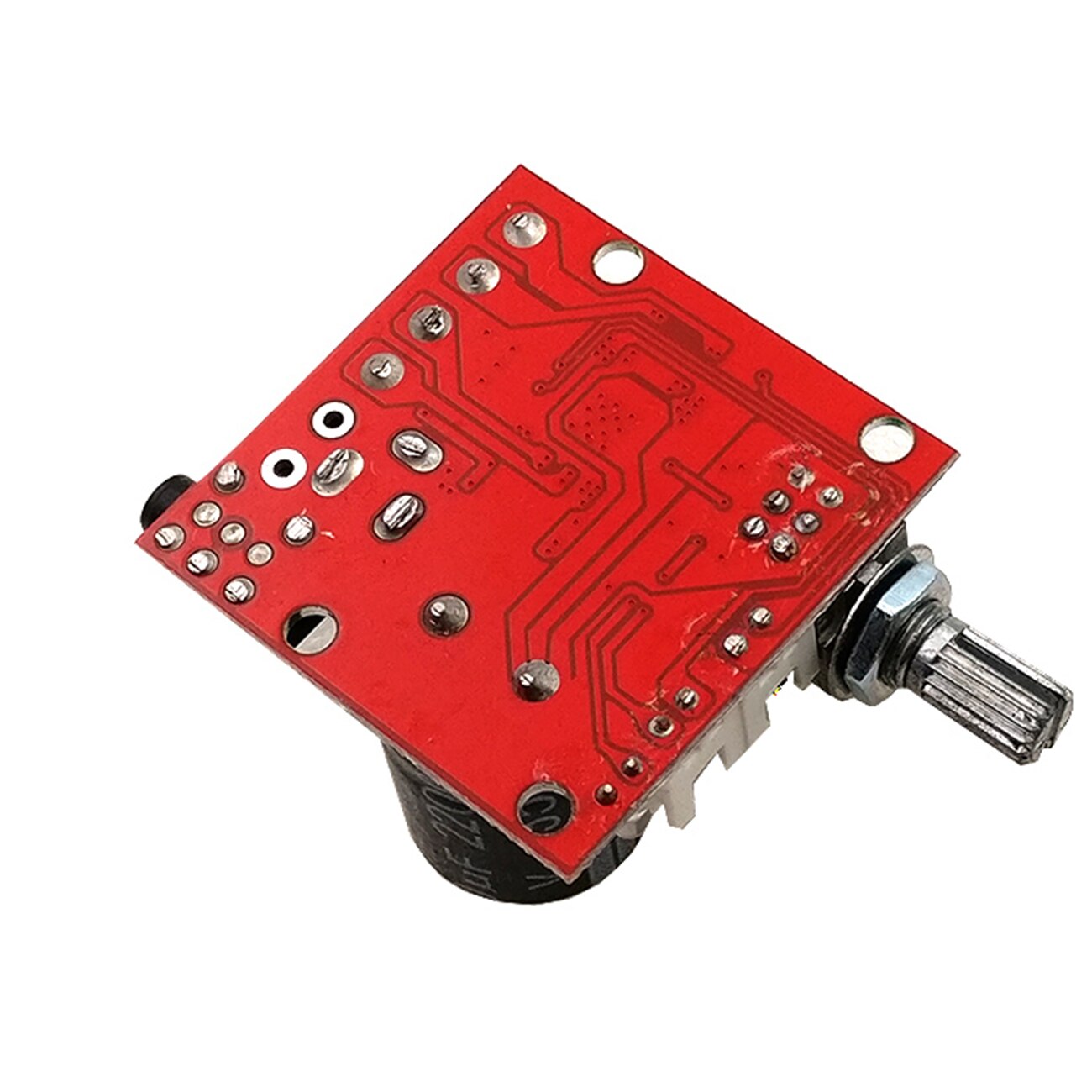 custom 1Pcs 12V Mini High Fidelity PAM8610 Stereo Audio Amplifier Amplifier Board 2X10W Dual Channel Class D