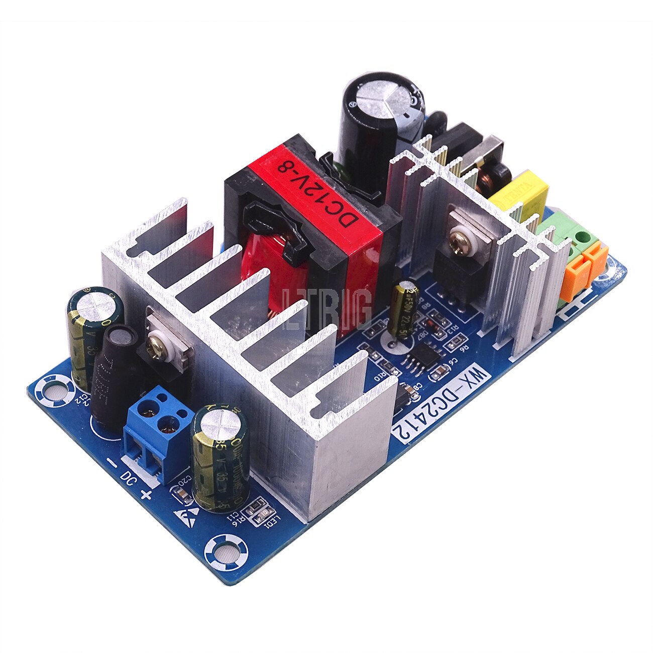 custom 1Pcs 12V power switch power supply board 100W AC DC power module 12V8A switch power supply board bare board module