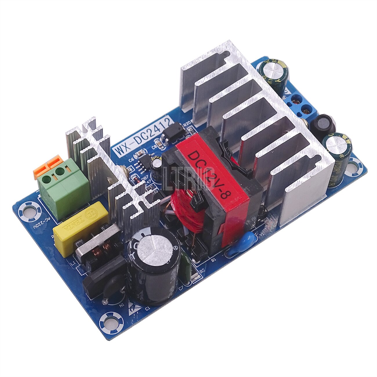 custom 1Pcs 12V power switch power supply board 100W AC DC power module 12V8A switch power supply board bare board module